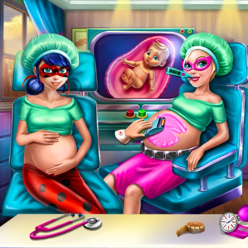 Hero BFFs Pregnant Check up