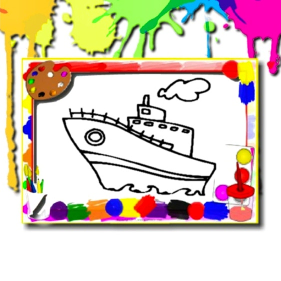 BTS Cartoon Coloring Time