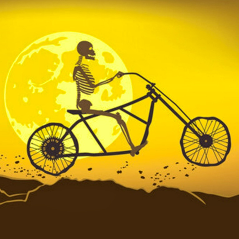 Halloween Wheelie Bike