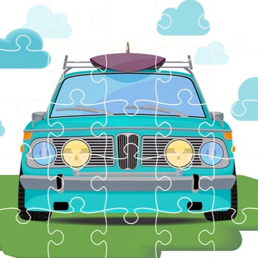 Retro Cars Jigsaw