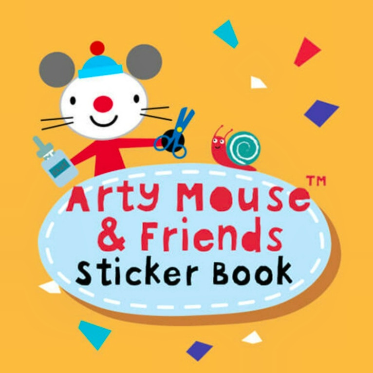 Arty Mouse Sticker Book