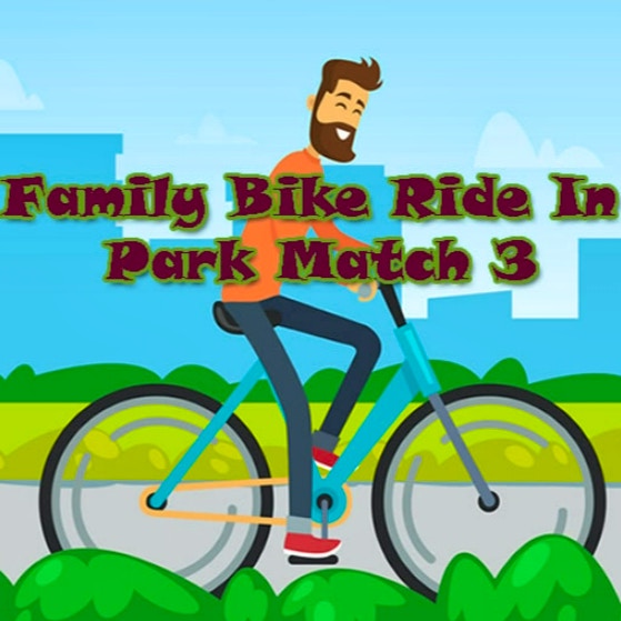 Family Bike Ride In Park Match 3