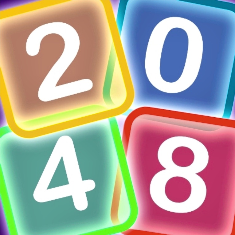 Neon 2048 preview