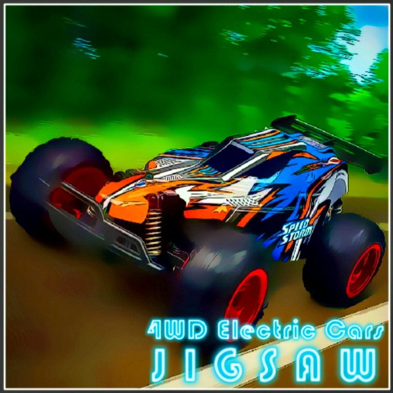 4WD Electric Cars Jigsaw