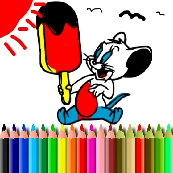 BTS Mouse Coloring Book