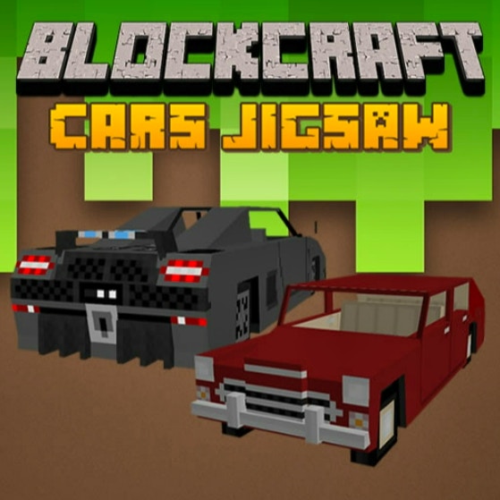 Blockcraft Cars Jigsaw