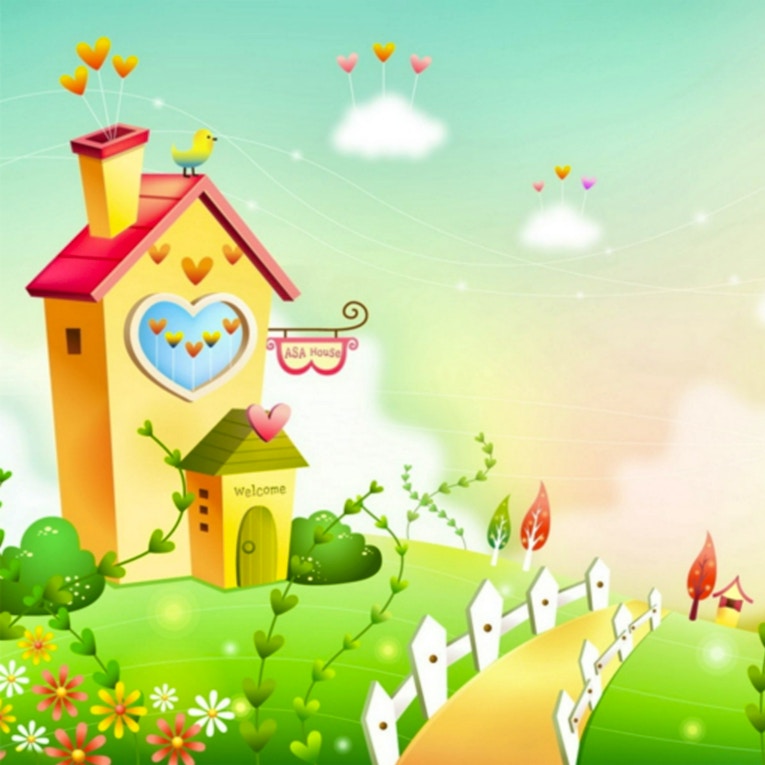 Cartoon Dreaming Scences Slide game