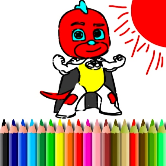 BTS Mask Boy Coloring Book