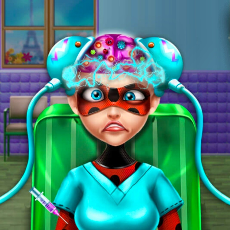 Dotted Girl Brain Doctor
