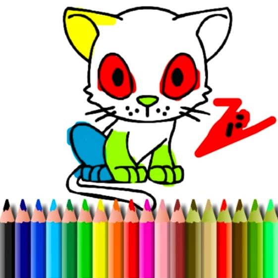 BTS Cat Coloring Book