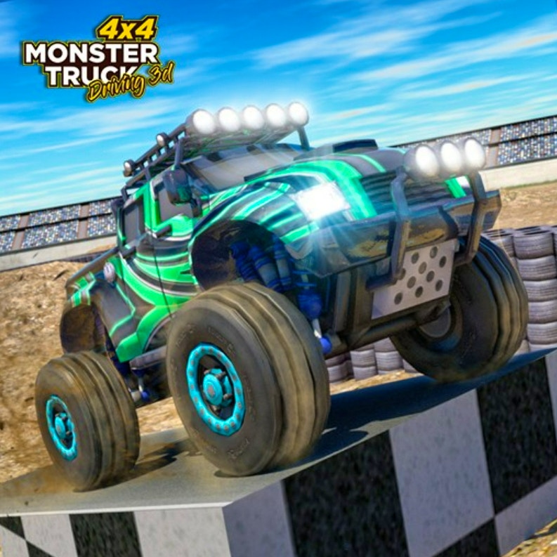 4X4 Monster Truck Driving 3D