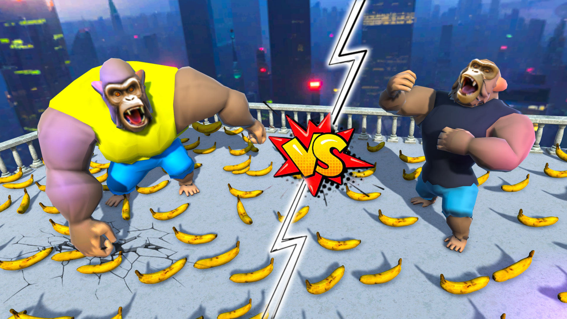 Apes Fighting Gorilla Game preview