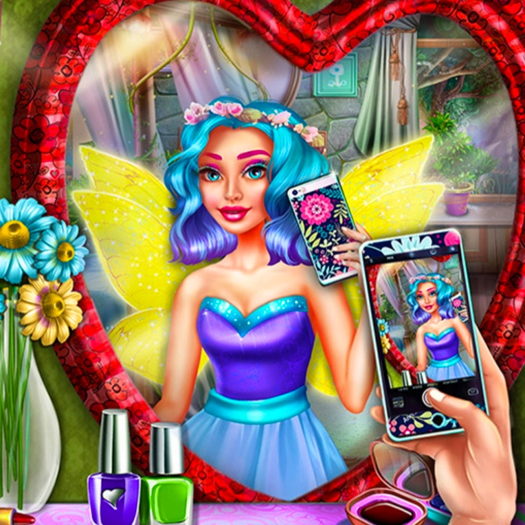 Gracie Fairy Selfie