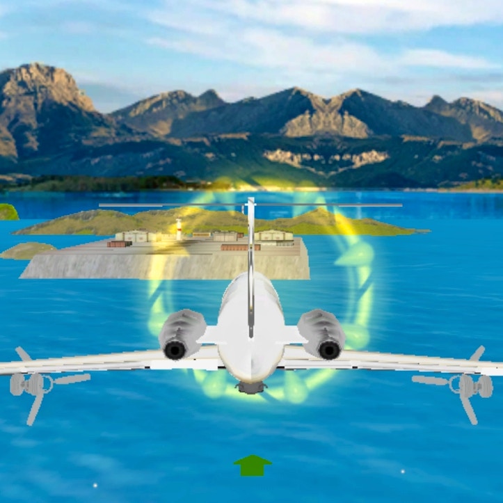Airplane Simulation: Island Travel