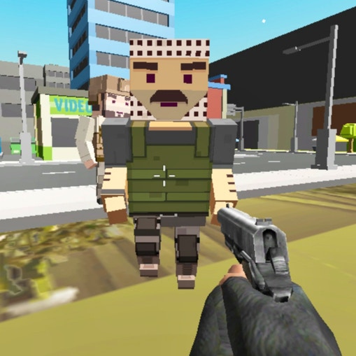 Block Pixel Cops