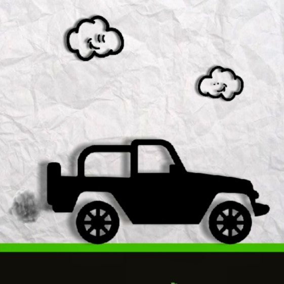 Paper Monster Truck Race