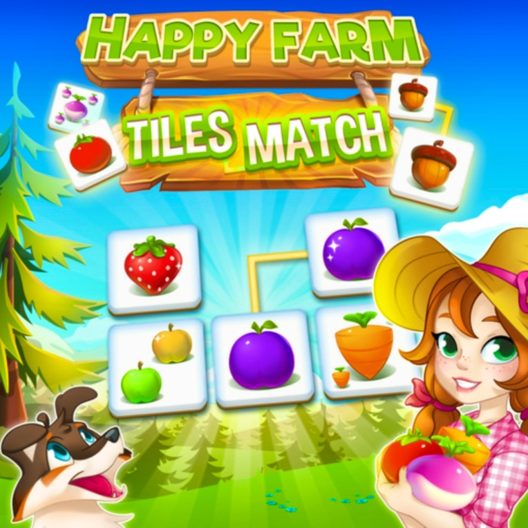 Happy Farm: Tiles Match