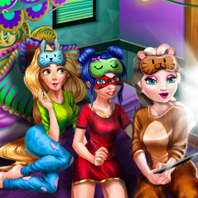BFFs Sleepover Selfie