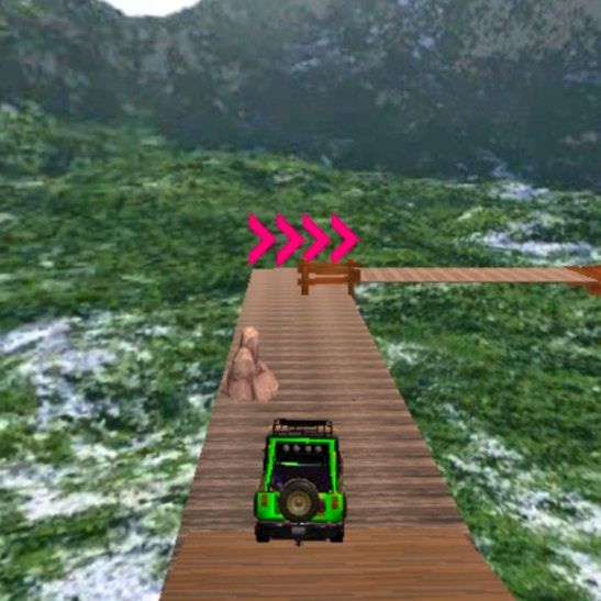 Impossible Jeep Racing Game : Crazy Tracks