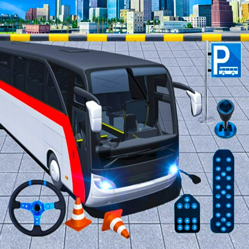 Modern Bus Parking Advance Bus Games preview