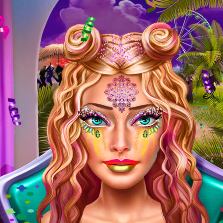 Ellie Coachella Makeup game