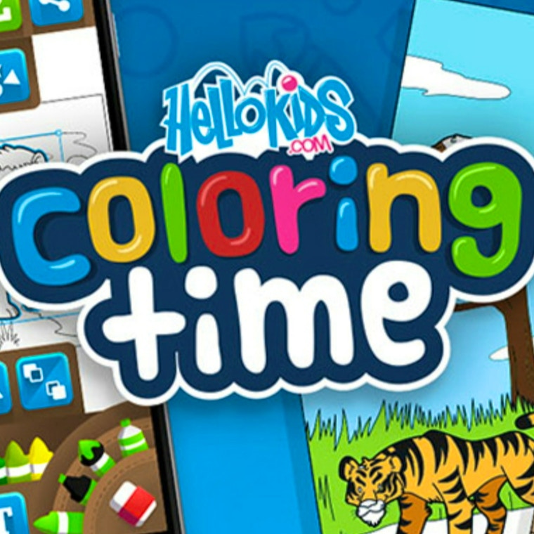 HelloKids Coloring Time - Animals