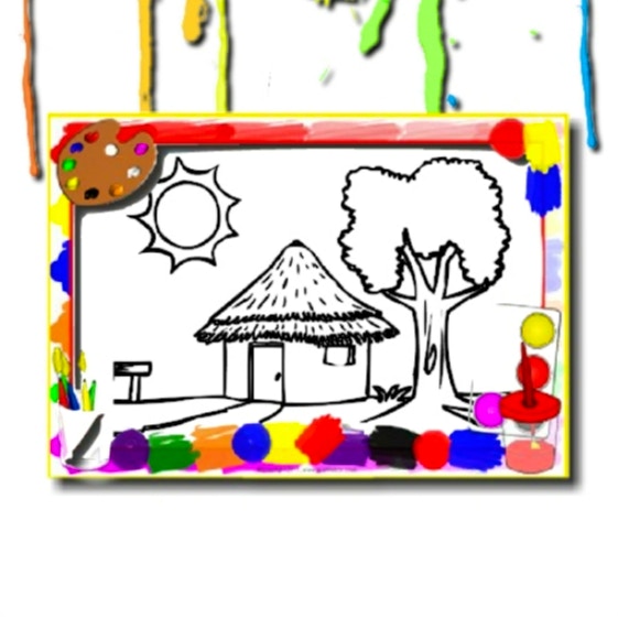 BTS House Coloring Book