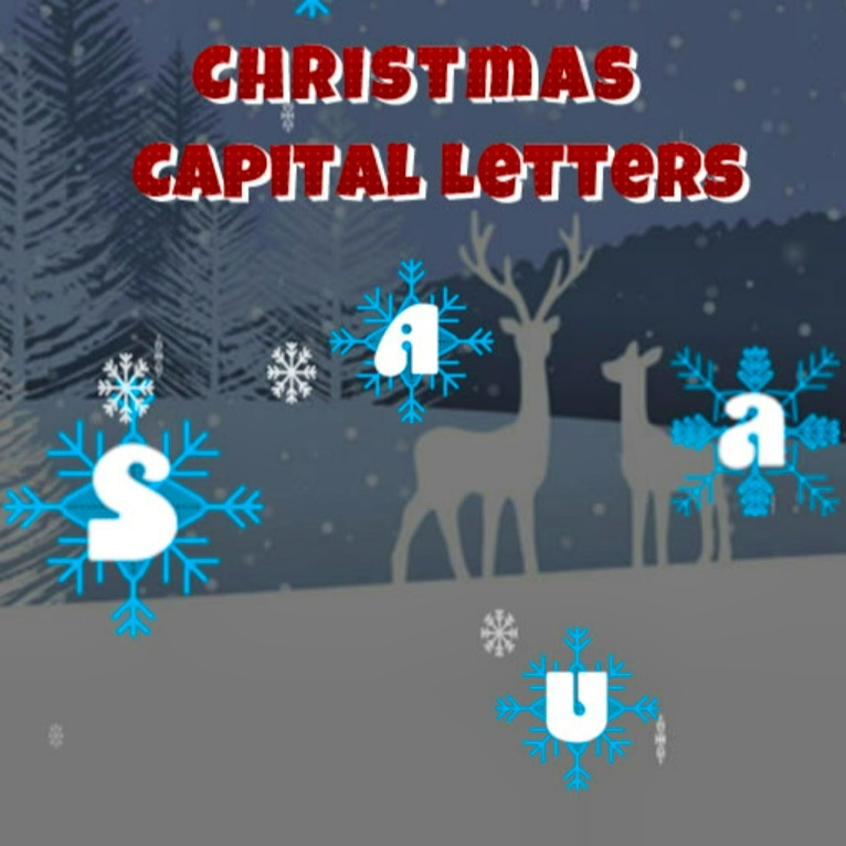 Christmas Capital Letters