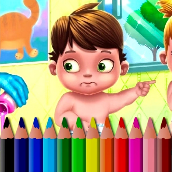 BTS Baby Coloring Book