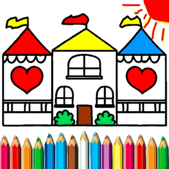 BTS Doll House Coloring Book