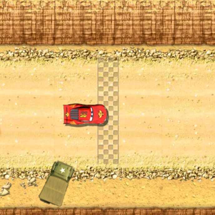 Cars: Lightning's Off-Road Training