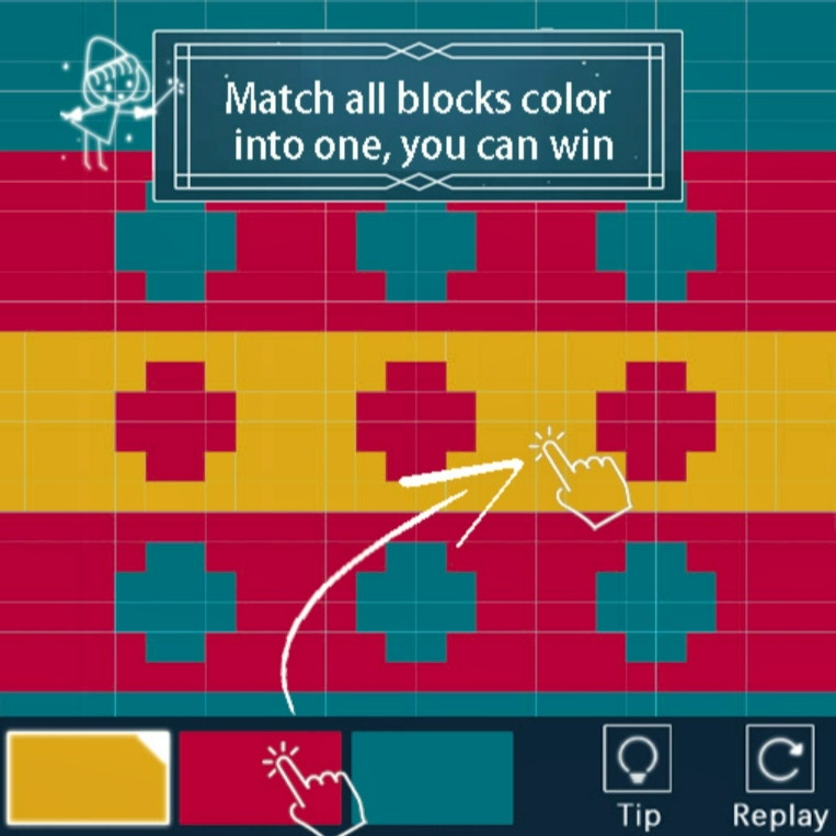 Color Flooding Puzzle