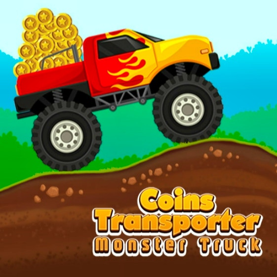 Coins Transporter Monster Truck
