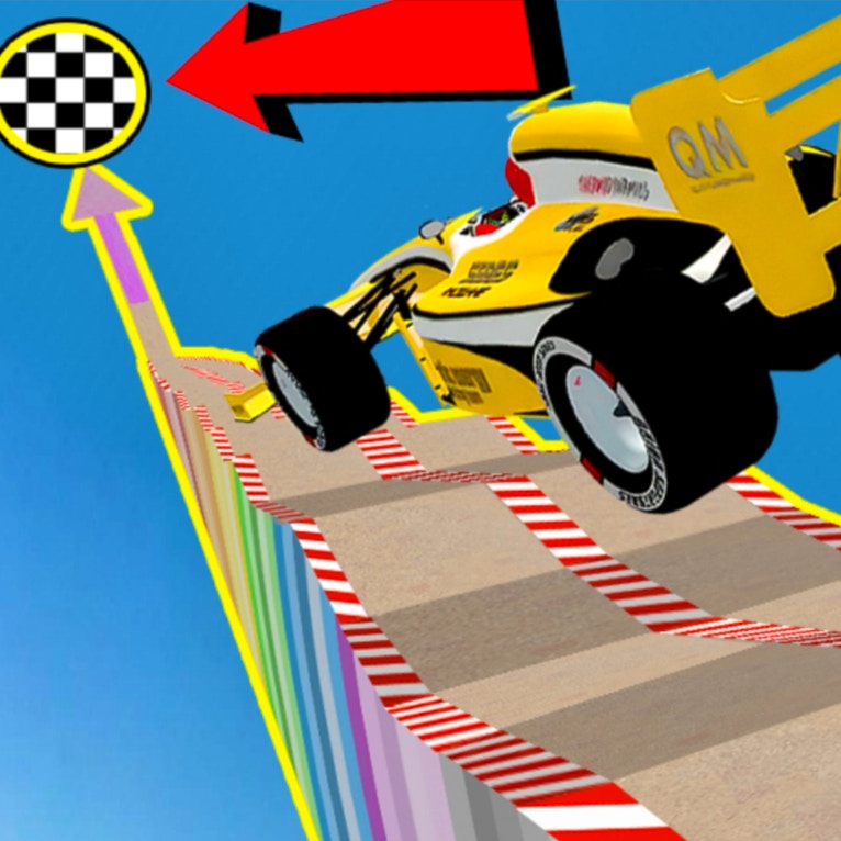 Descent on Slippery Ramps