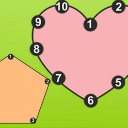 Dot to Dot Shapes preview