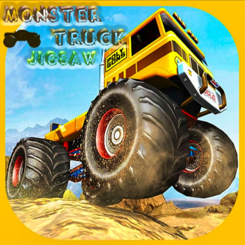 Monster Truck Jigsaw Game