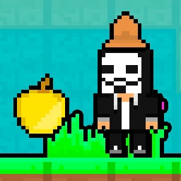 Noob vs Hacker Gold Apple