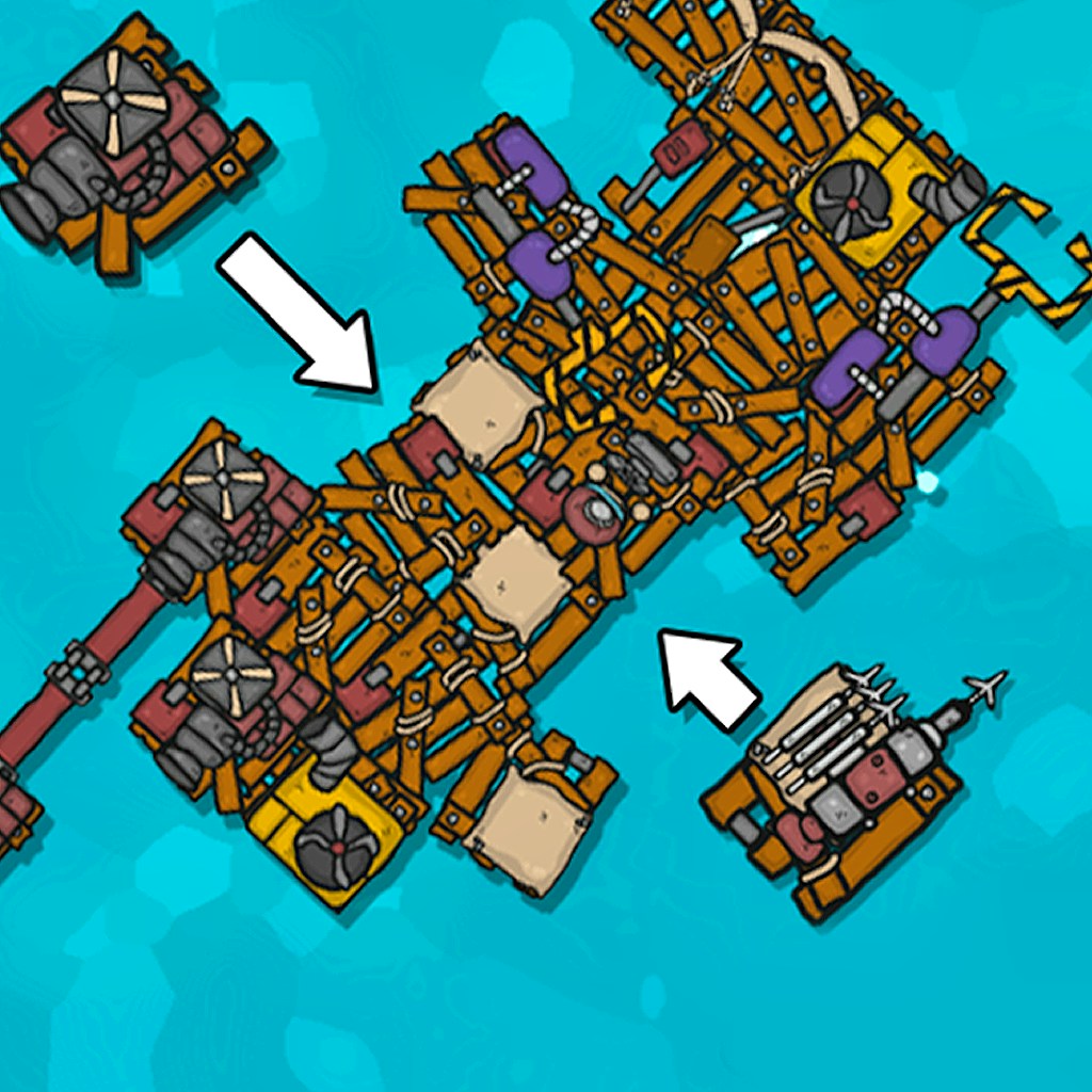 Craft Raft Battle