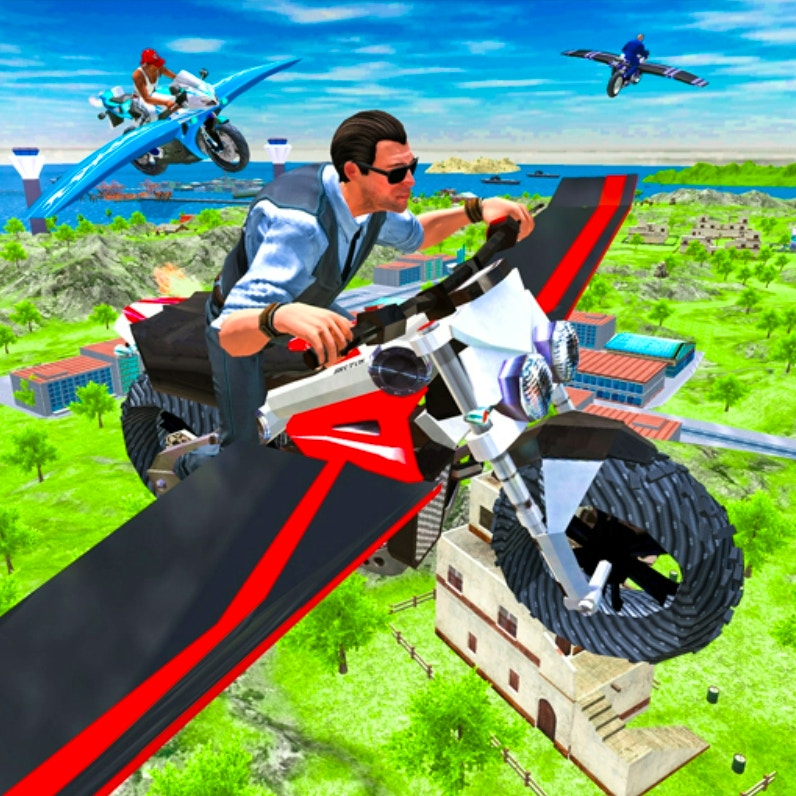 Flying Motorbike Real Simulator preview
