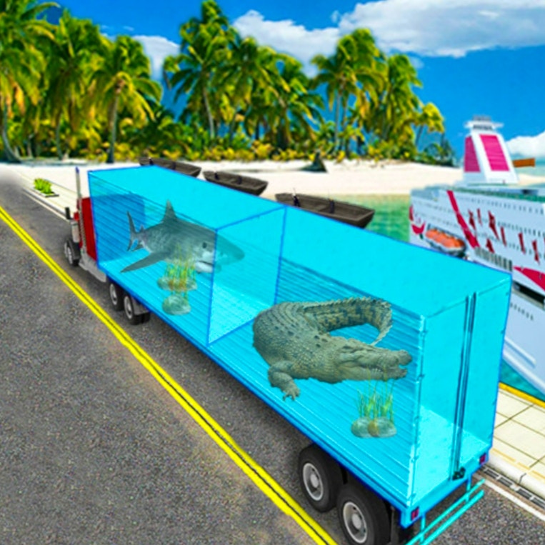 Sea Animal Cargo Truck