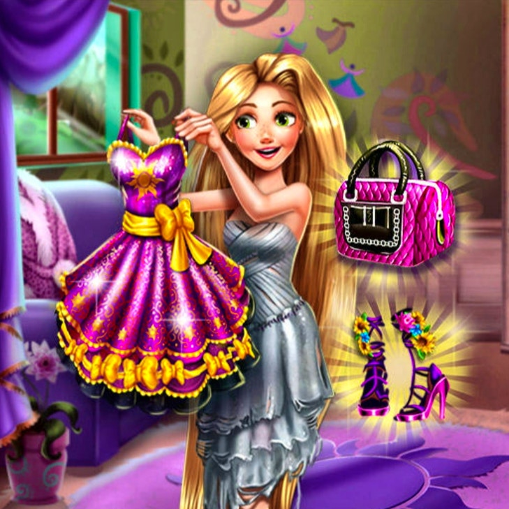 Find Rapunzel's Ball Outfit