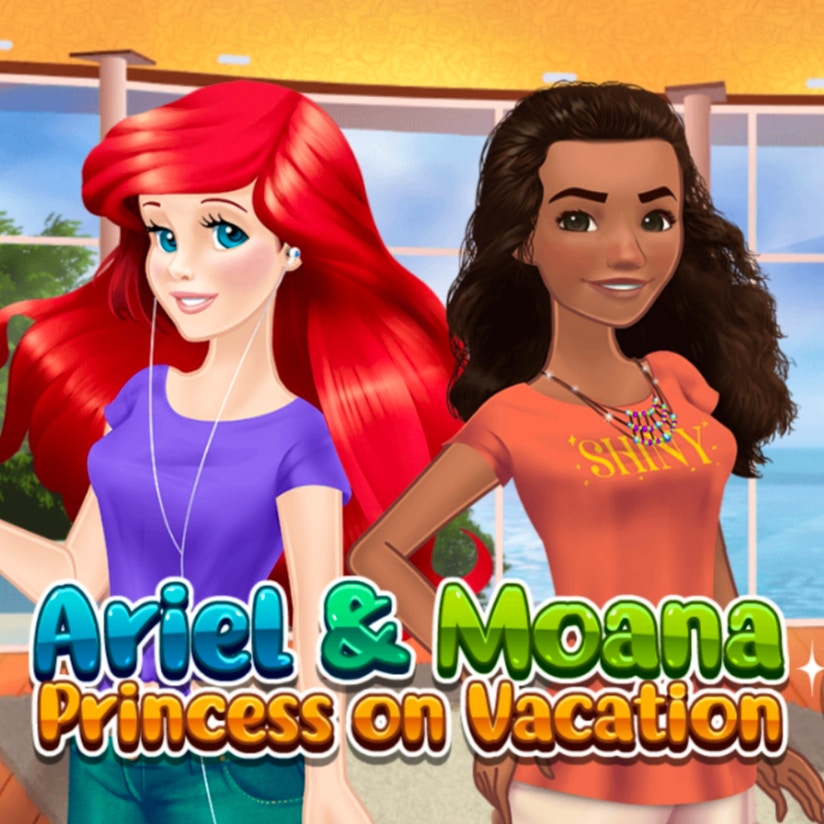 Ariel and Moana: Princess on Vacation