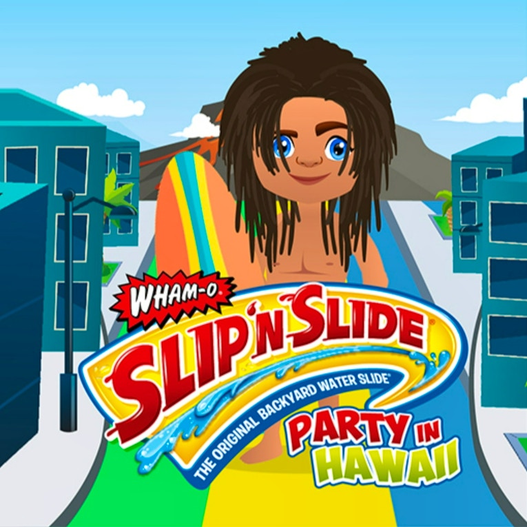 Wham-o Slip 'n Slide Party in Hawaii