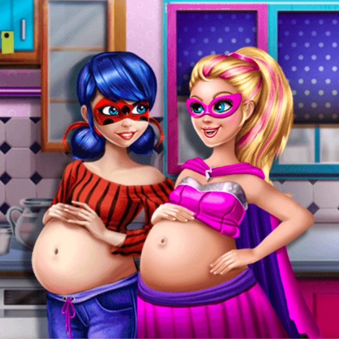 Hero Dolls Pregnant BFFs