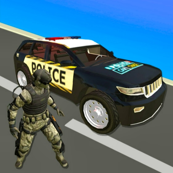 Police Car Chase Game