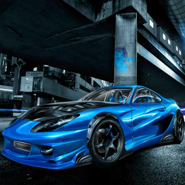 Street Racing Car Slide