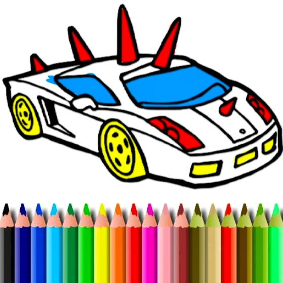BTS Gta Cars Coloring Book