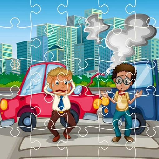 Crash Car Jigsaw