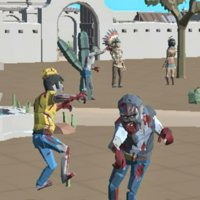 Crown Run Western Zombies