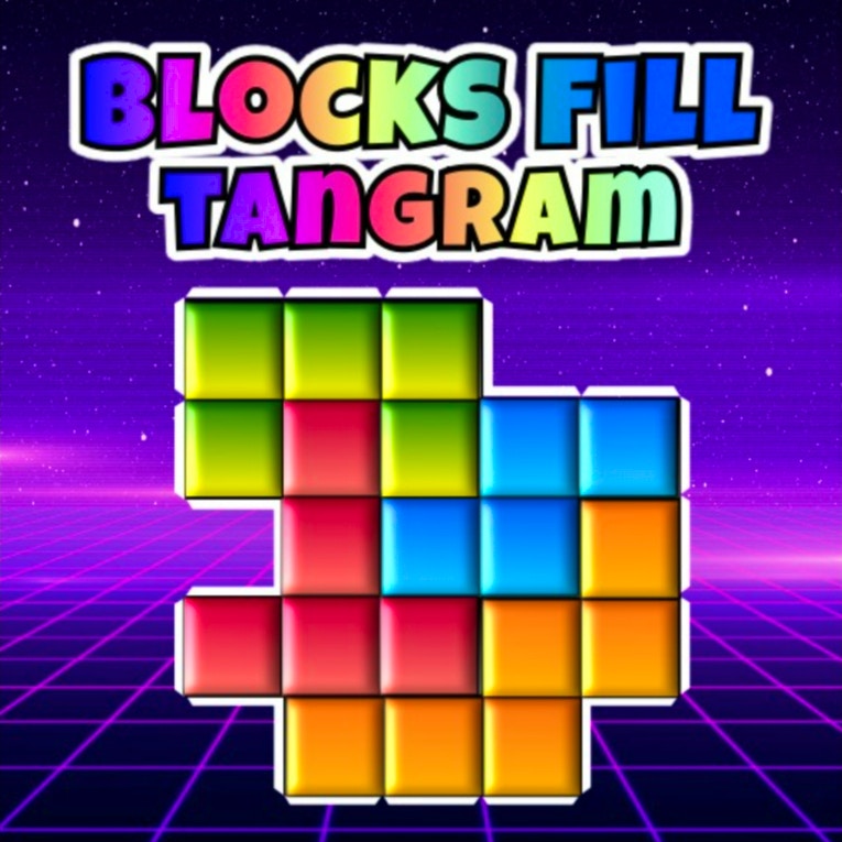 Blocks Fill Tangram Puzzle